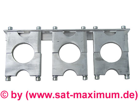 Universal Multifeed-Halterung, 3-fach Alu