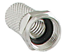 100x F-Stecker 7mm (breite Ausf�hrung mit Dichtung)