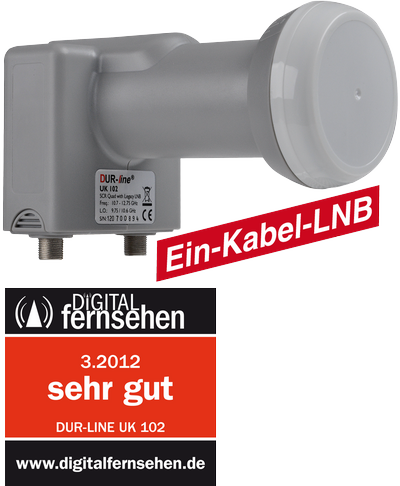 Unicable LNB f�r 4 Teilnehmer + 1 x Legacy