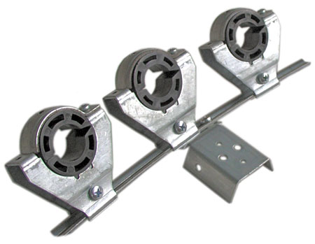 Multifeedhalter 3-fach Stahl Universal