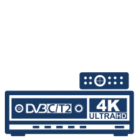 4K UHD Kabel / DVB-T2 Receiver