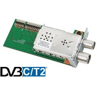 Dual Hybrid Tuner f&uuml;r Octagon SF4008 V2 DVB-C/ DVB-T2 4K UHD