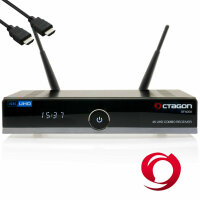 OCTAGON SF8008 4K UHD E2 DVB-S2X & DVB-C/T2 Linux Combo Receiver (B-Ware)
