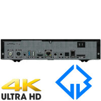 GigaBlue UHD Trio 4K DVB-S2X + DVB-T2/C Combo (B-Ware)