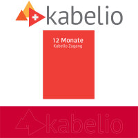 Kabelio Verl&auml;ngerung Renewal 12 Monate Zugangs Code