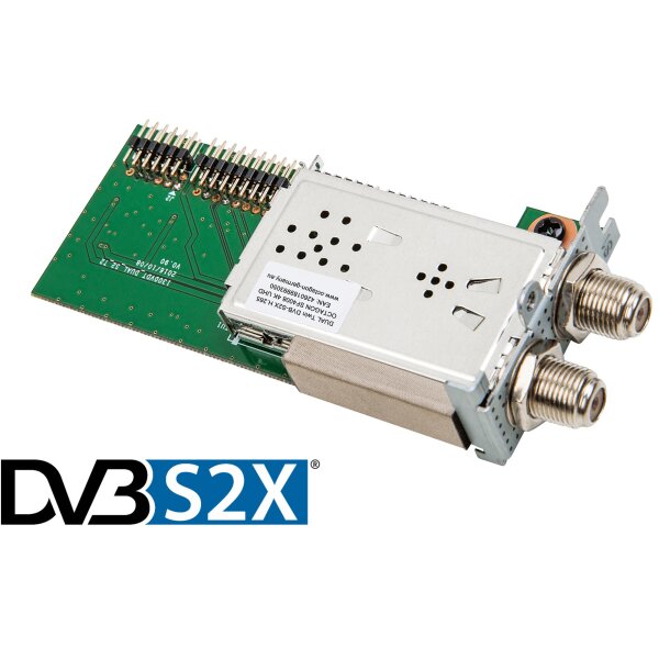 DUAL Twin DVB-S2X Tuner f&uuml;r Octagon SF4008 4K UHD