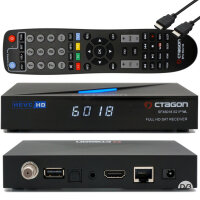 OCTAGON SFX6018 S2+IP WL - H.265 HEVC 1x DVB-S2 HD E2 Linux Smart Sat Receiver mit Aufnahmefunktion, 150Mbit/s WLAN