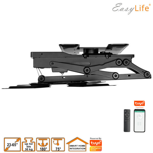 EasyLife Support TV Mural Pivotant Électriquement VESA 600x400