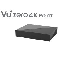 VU+ 620463 Zero 4K PVR Kit Inklusive HDD, 2TB, schwarz