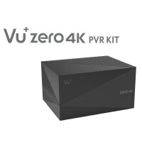 VU+ 620462 Zero 4K PVR Kit Inklusive HDD, 1TB, schwarz 