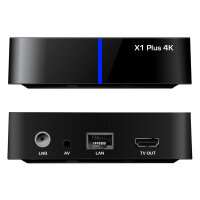 GigaBlue UHD X1 Plus 4K Android IPTV/OTT 1x DVB-S2x Tuner