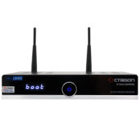 Octagon SF8008 4K TWIN SUPREME UHD E2 2xDVB-S2X Linux PVR Twin Sat Receiver mit 2.4/5G Dual-Band WiFi + 4TB M.2 SSD