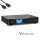 VU+ UNO 4K SE - UHD HDR 1x DVB-S2 FBC Sat Twin Tuner E2 Linux Receiver, YouTube, Satellit Festplattenreceiver, CI + Kartenleser, Media Player, USB 3.0 + 2TB HDD, 300 Mbit WiFi