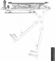 MyWall HL41ML klappbarer motorisierter Deckenhalter für LED/LCD TV 32“ - 70“ Zoll - Schwarz