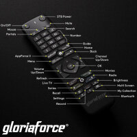 GloriaForce RTX Uno 4K UHD Android 11.0 TV Streaming Box mit App Force II, Quad core ARM Cortex, 1000 MBps Ethernet und Bluetooth Fernbedienung