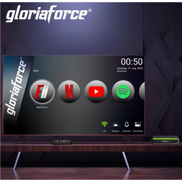 GloriaForce RTX Duo 4K + 8K UHD Android Streaming Box - Jetzt kaufen ...