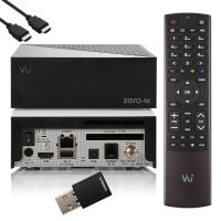 VU+ Zero 4K 1x DVB-S2X Multistream Linux UHD Receiver +...