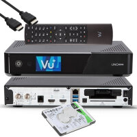 VU+ UNO 4K SE - UHD HDR 1x DVB-S2 FBC Sat Twin Tuner E2...