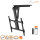 EasyLife - TV Deckenhalter V2 Smart Home elektrisch schwenkbar, 37 bis 75 Zoll, VESA bis 600x400 (schwarz)