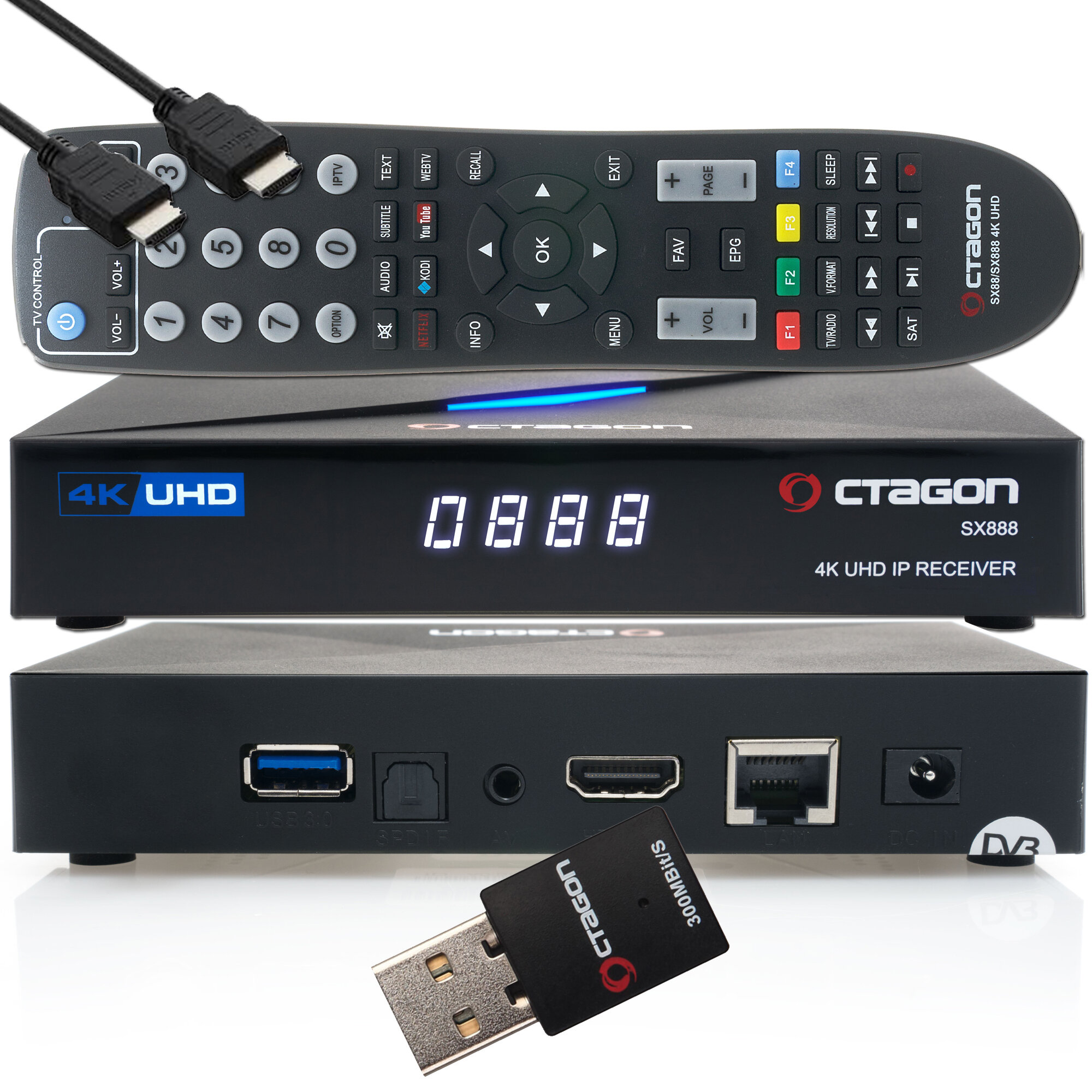 Sat Set Box OCTAGON SX888 4K UHD IPTV Box - Jetzt kaufen! - Digital-Sat-Online – Sa ...