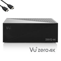 VU+ Zero 4K 1x DVB-S2X Multistream Linux UHD Receiver