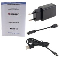 Octagon Spirit Nano 4K UHD Android TV 11 Streaming Stick 5G WLAN, BT 5.1, Widevine L1