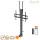 EasyLife - TV Lift / TV Bodenständer motorisierter mit Smart Home Funktion - elektrisch ausfahrbar & absenkbar, 43 bis 88 Zoll, VESA bis 600x400 (schwarz)