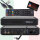 TiVuSat Smartcard Schwarz + DIGIQuest Q99 4K Combo Receiver mit WiFi Stick - tivùsat zertifiziert (bereits aktiviert), HEVC HDR, Rai Mediaset LA7, PVR ready, LAN, inkl. HDMI Kabel