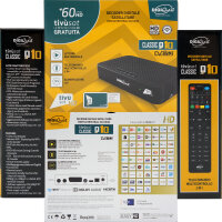 DIGIQuest Q10 DVB-S2 Full HD Sat Receiver HEVC, TiVuSat zertifiziert mit aktivierter TiVuSat HD Karte