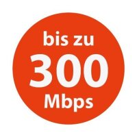 SELFSAT MWR 4540 4G Cat 6 WLAN Router bis 300 Mbps inkl. Panorama Antenne schwarz