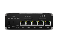 SELFSAT MWR 5550 eSIM 5G Cat 19 WLAN Router bis 3,3 Gbps inkl. SHARK 5G Antenne schwarz