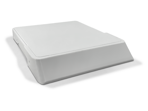 Flat Mount closed ASA weiß für STARLINK MINI