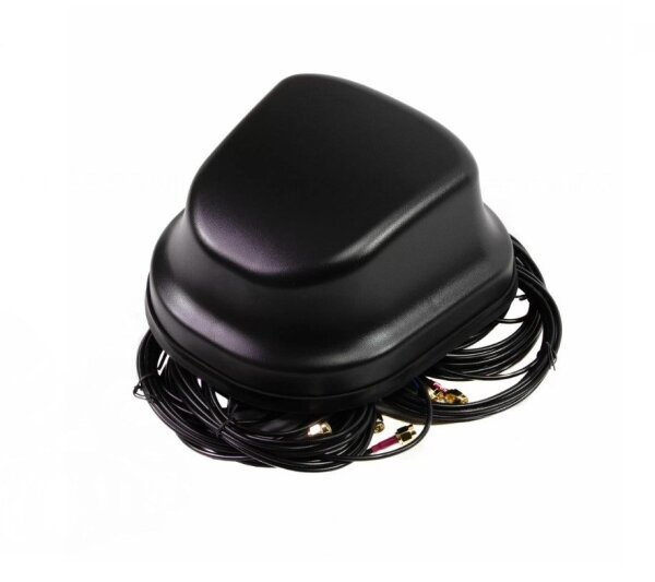 Dachantenne für Teltonika RUTX50 / Selfsat MWR Außenantenne schwarz 5G / 4G LTE / 3G / WLAN / GPS