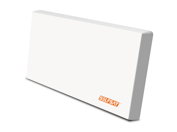Selfsat H22D+ Flachantenne mit austauschbaren Single LNB