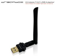 Dreambox Dual Band Wireless USB 2.0 Adapter 1300 Mbps...