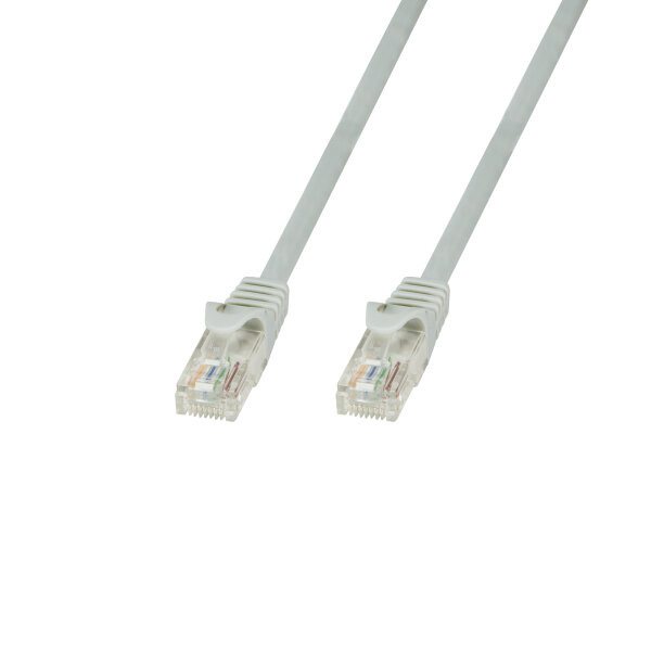 CAT5 Patchkabel / Netzwerkkabel grau 2m