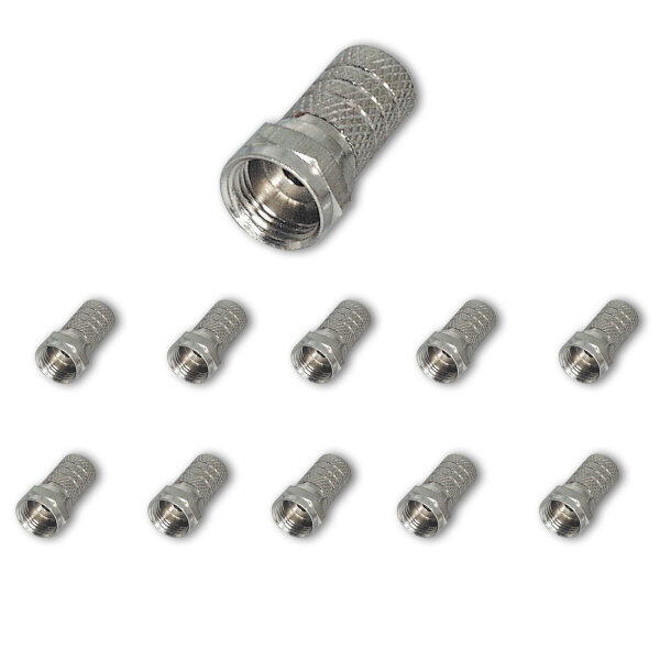 100x 4 mm für Koaxialkabel