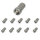 100x 4 mm für Koaxialkabel