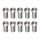 100x F-Stecker 7mm (breite Ausführung)