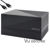 VU+ Zero 4K 1x DVB-S2X Multistream Linux UHD Receiver + 1TB HDD und 150 Mbits Wifi Stick