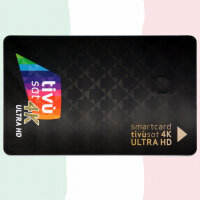 TiVuSat 4K UHD Black Karte & 4K Ultra HD SmartCam/...