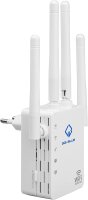 GigaBlue Ultra 1200Mbps 2.4 & 5 GHz Dual Band AC1200 WLAN Repeater mit 4x 3dBi Antennen